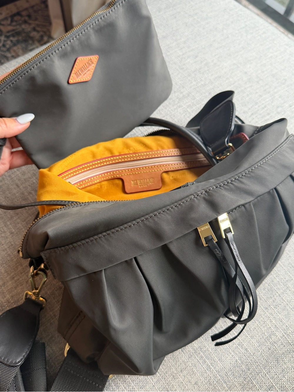 MZ Wallace Jordan Hobo Crossbody Bag
